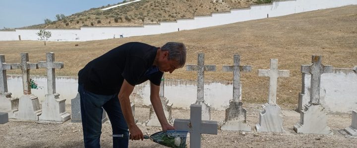 Policarpo visita su tío abuelo en Paracuellos del Jarama